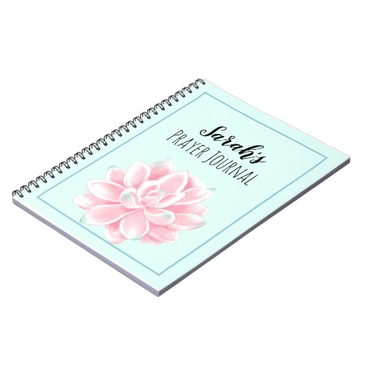 Journal de prières Succulent (Côté gauche)