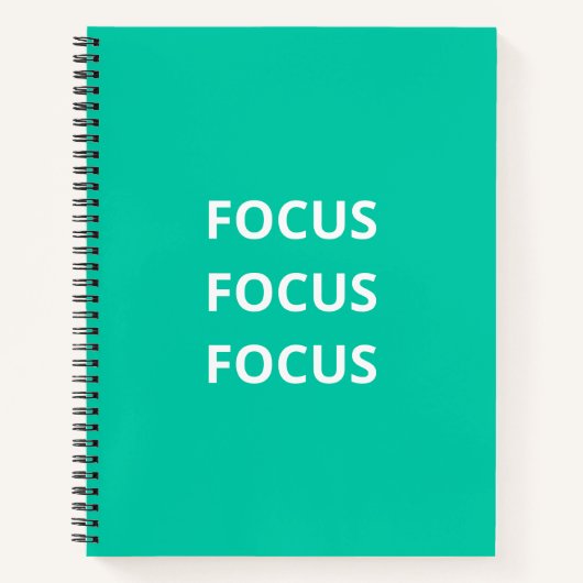 Journal de productivité étudiant « Focus Focus Foc (Devant)
