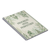 Journal de progrès plutôt que de perfection (Côté Droit)