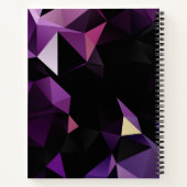 Journal de puces violettes à faible densité de pol (Dos)