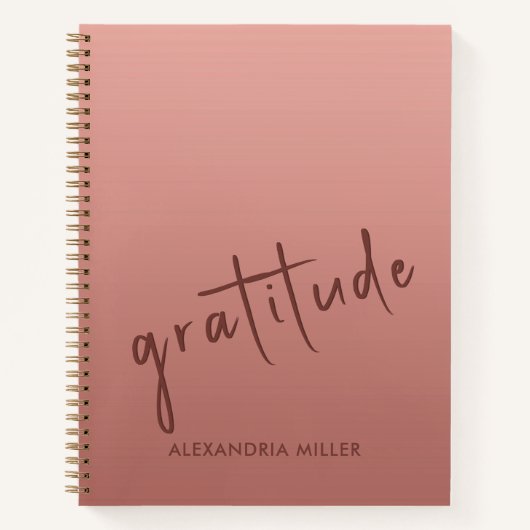 Journal de rationnement de script minimal (Devant)