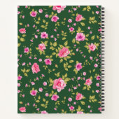 Journal de rationnement des roses roses personnali (Dos)