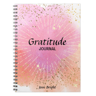 Journal de rationnement Nom personnalisé Aquarelle
