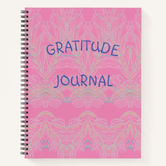 Journal de ratitude des tourbillons doux (Devant)