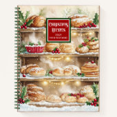 Journal de recette de Noël de l'aquarelle personna (Devant)