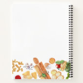 Journal de recette de pasta Lover personnalisable (Dos)