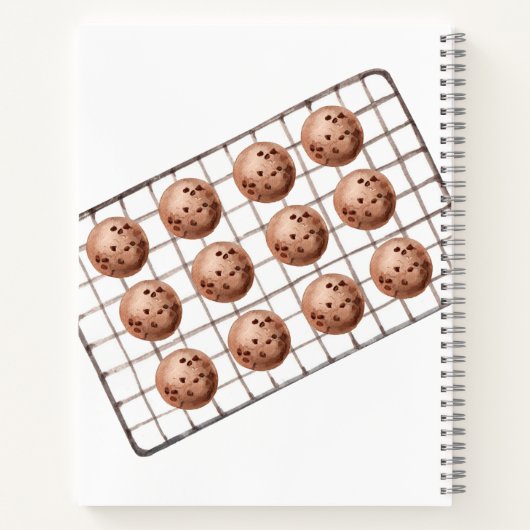 Journal de recette personnalisable Bread Baker (Dos)