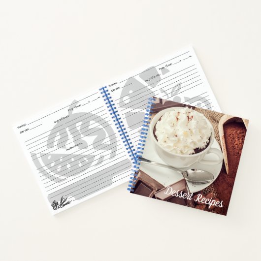 Journal de recettes de dessert (Intérieur)