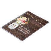 Journal de recettes de famille Monogram Floral Mas (Côté gauche)