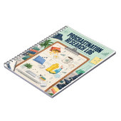 Journal de Recherche de Procrastination Cahier Drô (Côté gauche)
