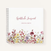 Journal de reconnaissance Carnet Fleurs de script  (Devant)