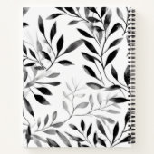 Journal de reconnaissance de la feuille noire mode (Dos)