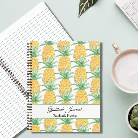 Journal de reconnaissance de l'ananas personnalisé