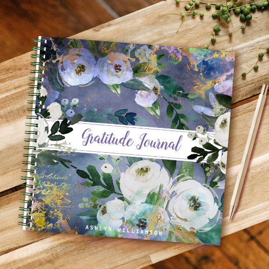 Journal de reconnaissance de l'aquarelle florale v