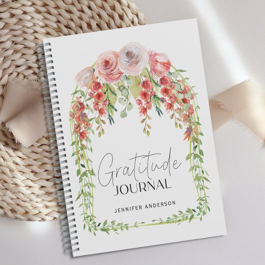 Journal de reconnaissance floral rouge vif personn