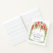 Journal de reconnaissance floral rouge vif personn (Intérieur)