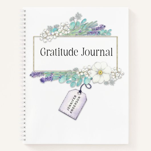 Journal de reconnaissance florale de lavande perso (Devant)