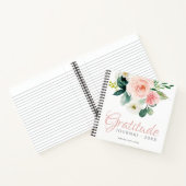 Journal de reconnaissance florale personnalisé ave (Intérieur)