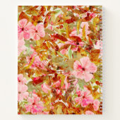 Journal de reconnaissance florale rose-rose-blanc (Dos)