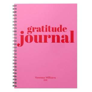 Journal de reconnaissance Moderne Gras Rouge - Ros