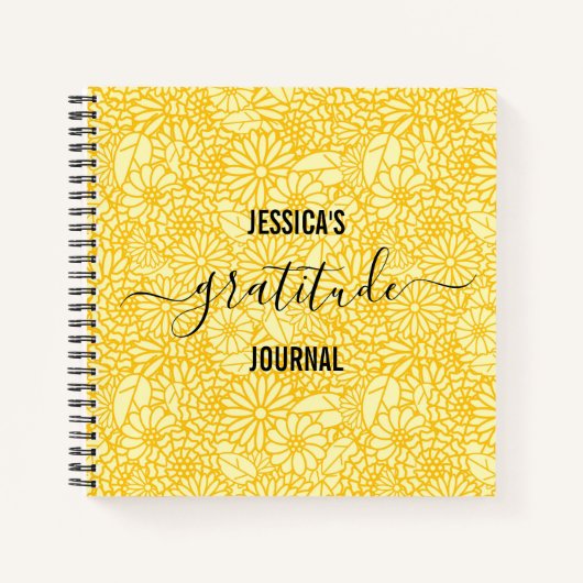 Journal de reconnaissance Nom Floral Daisy Motif (Devant)