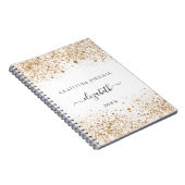 Journal de reconnaissance parties scintillant or b (Côté Droit)