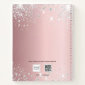 Journal de reconnaissance parties scintillant rose (Dos)