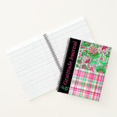 Journal de reconnaissance Pink Lady Slipper Plaid (Intérieur)
