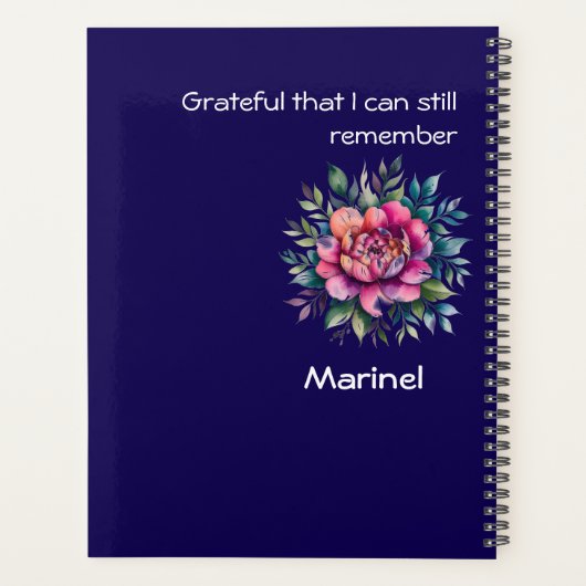 Journal de reconnaissance - Planificateur de réfle (Dos)