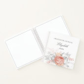 Journal de reconnaissance rose or floral argent fe (Intérieur)