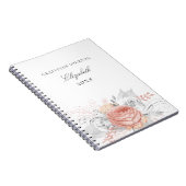 Journal de reconnaissance rose or floral argent fe (Côté Droit)