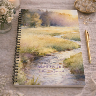 Journal de réflexions personnalisées de Golden Mea