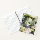 Journal de réflexions personnalisées Garden Path (Intérieur)