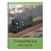 Journal de repérage de train à vapeur classique pe (Devant)