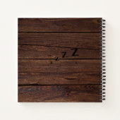 Journal de rêve d'analyse de photo rustique (Dos)