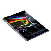 Journal de rêve de licorne en verre (Côté Droit)