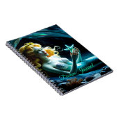 Journal de rêve de sirène avec étoile de mer dans  (Côté Droit)