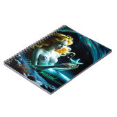 Journal de rêve de sirène avec étoile de mer dans  (Côté gauche)