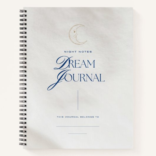 Journal de rêve Night Notes (Devant)