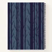 Journal de rêve Night Woods personnalisé (Dos)