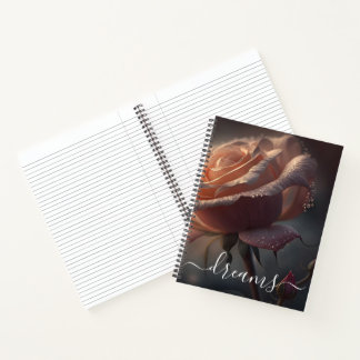 Journal de rêve personnalisable Gros plan sur une