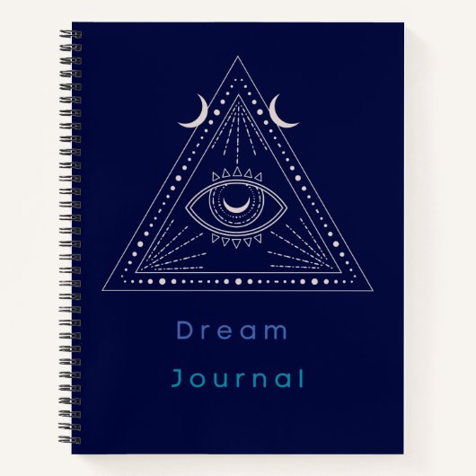 Journal de rêves de l'œil mystique céleste (Devant)