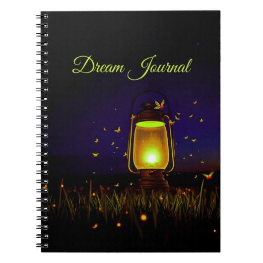 Journal de rêves lanterne et lucioles (Devant)