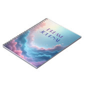 Journal de rêves - Nuages pastel rêveurs (Côté gauche)