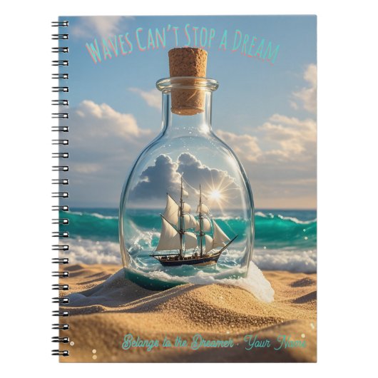 ⛵ Journal de rêveur - Les vagues n'arrêtent pas le (Devant)