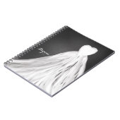 Journal de robe de mariée en tableau noir pour ent (Côté gauche)