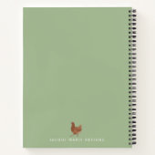 Journal de script de style pays (Dos)