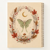 Journal de sorcière personnalisé avec papillon de (Dos)