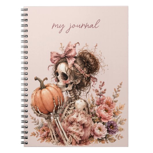 Journal de squelette botanique (Devant)