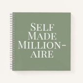 Journal de tableau de vision de millionnaire autod (Devant)